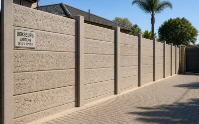 Trusted precast walling boksburg for durable boundary walls.